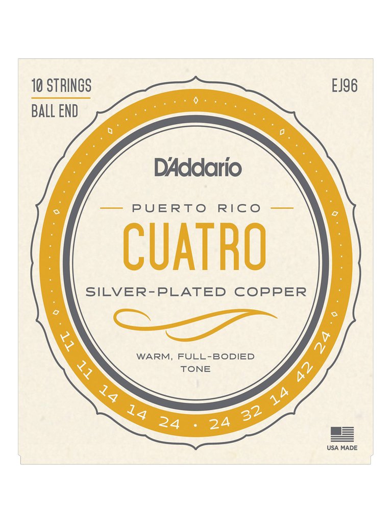 D'addario Cuatro Puerto Rico Strings 11-42