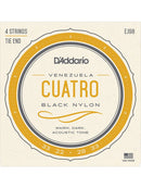D'addario Venezuela Cuatro Black Nylon Strings