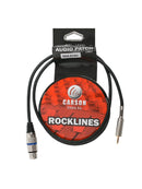 Carson 3' (0.9m) Stereo AUX (Male) to XLR (Female) Cable