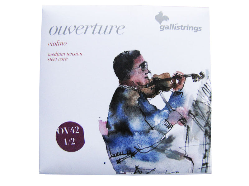 GALLI OUVERTURE 1/2 SIZE VIOLIN STRINGS