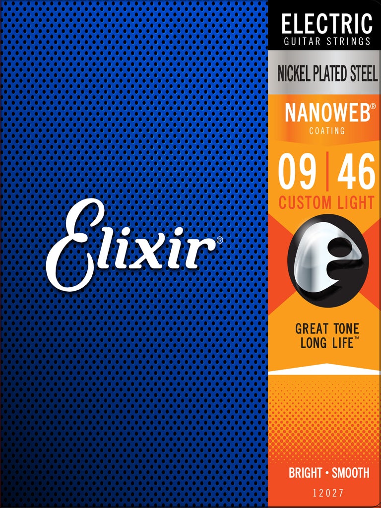 Elixir 9-46 Nanoweb Electric Guitar Strings