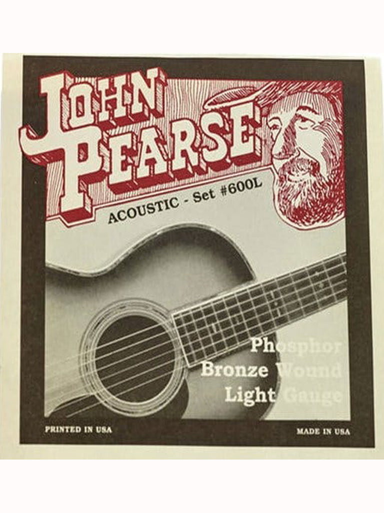 John Pearse 12-53 Phosphor Bronze Acoustic Strings