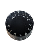 Cka American Fitting Black With Clear Top Control Knob