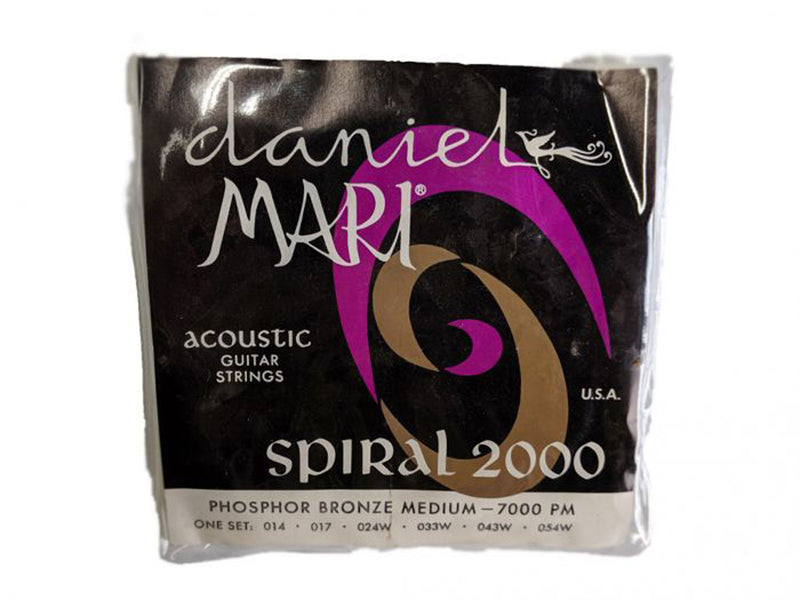 Daniel Mari Spiral 2000 14-54 Acoustic Guitar Strings