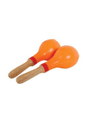 CPK Orange Maracas With Wooden Handle