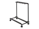 Xtreme 5 Unit Guitar Stand on Wheels