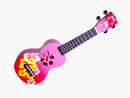 Mahalo Red Hibiscus Soprano Ukulele