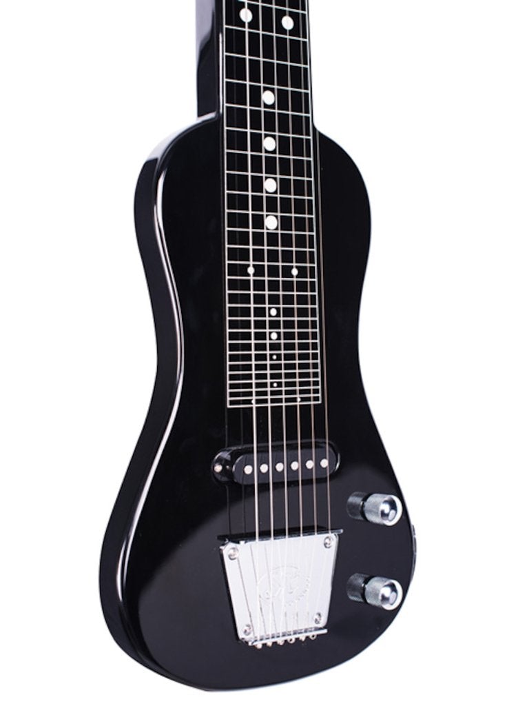 SX 6-string Lap Steel Electric Guitar in Black