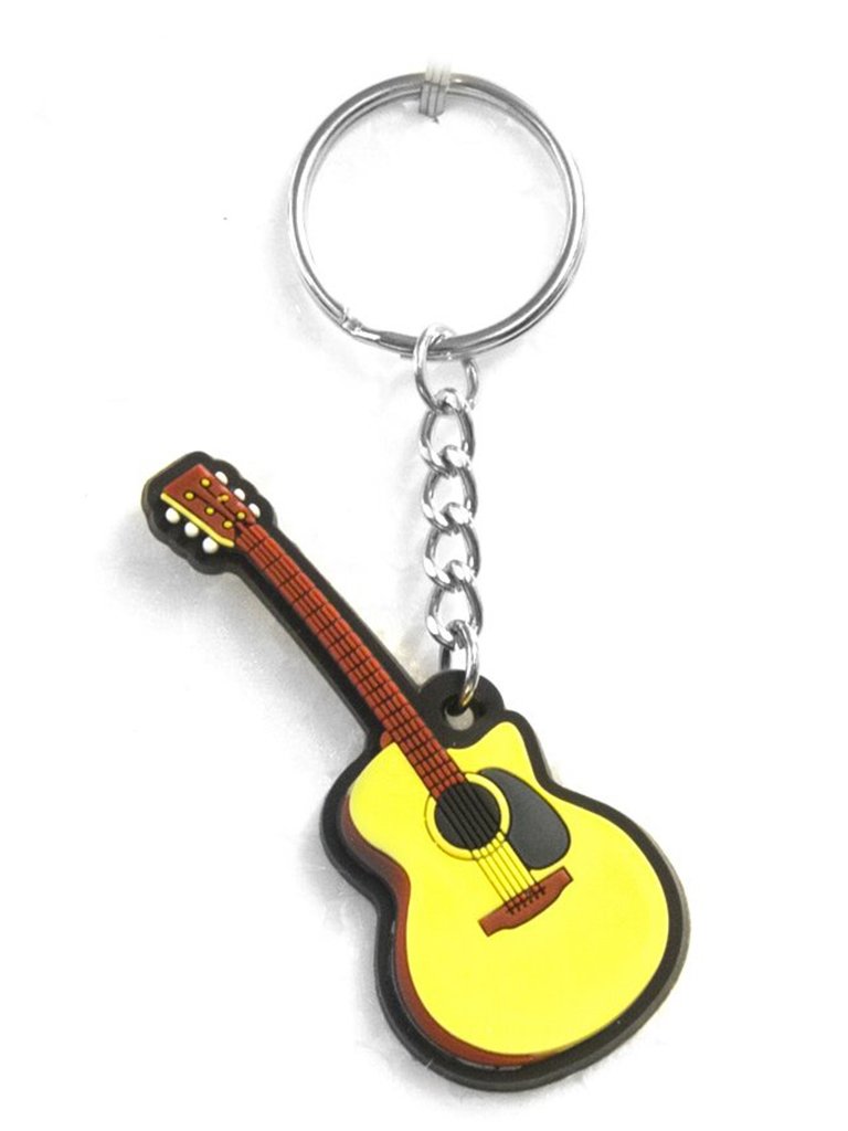 MMC Acoustic Guitar Novelty Keychain