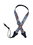 Aboriginal Art Ukulele Strap Bush Camp