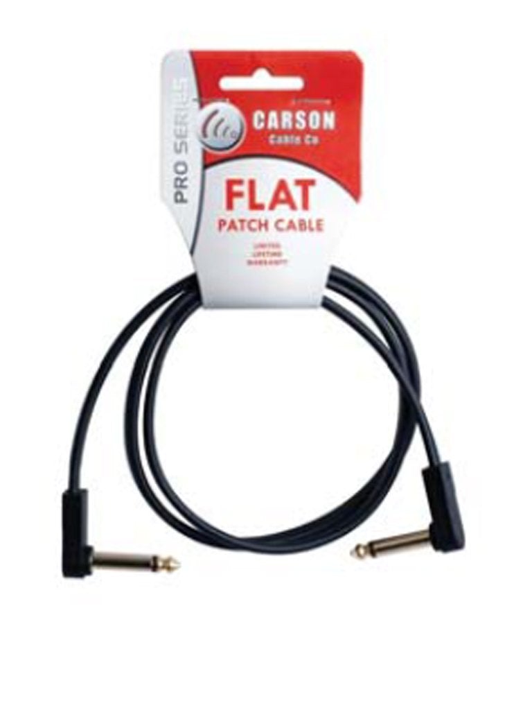 Carson 3' (45cm) Flat Patch Cable