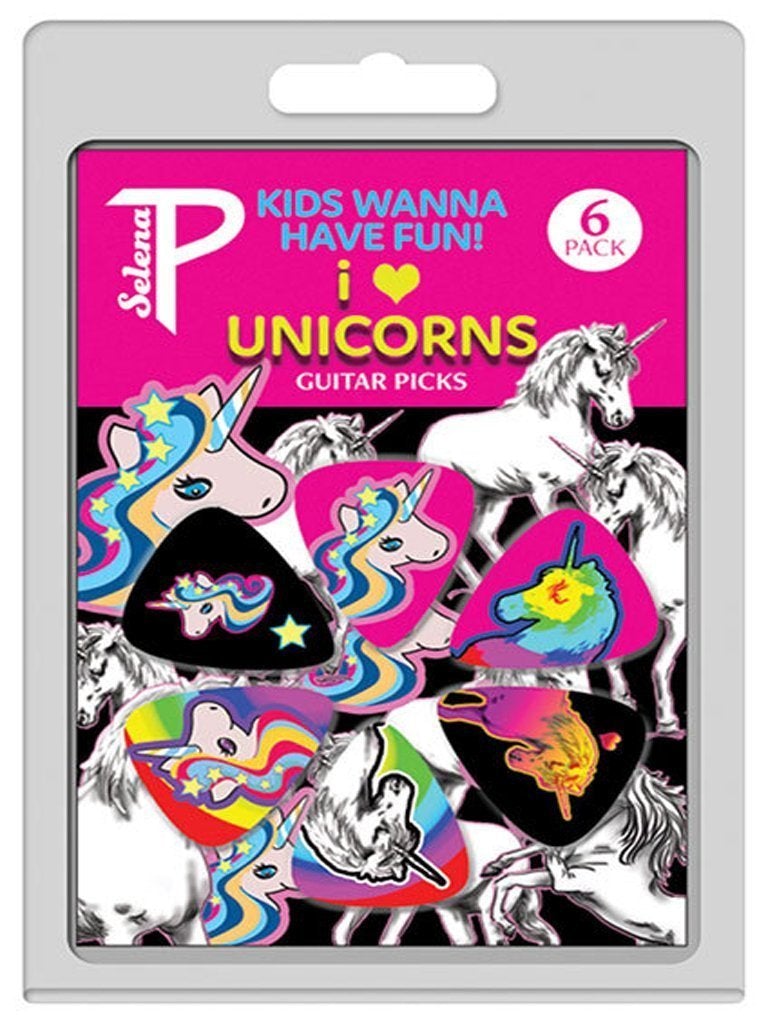 Perris 6 Pick Pack I Love Unicorns