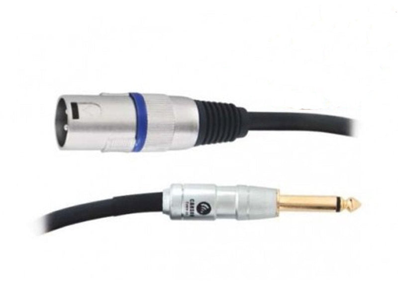 Carson 20' (6m) XLR (Male) to 1/4" TS (Male) Cable