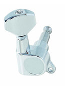 Eagle 6-In-Line Guitar Machine Heads Chrome
