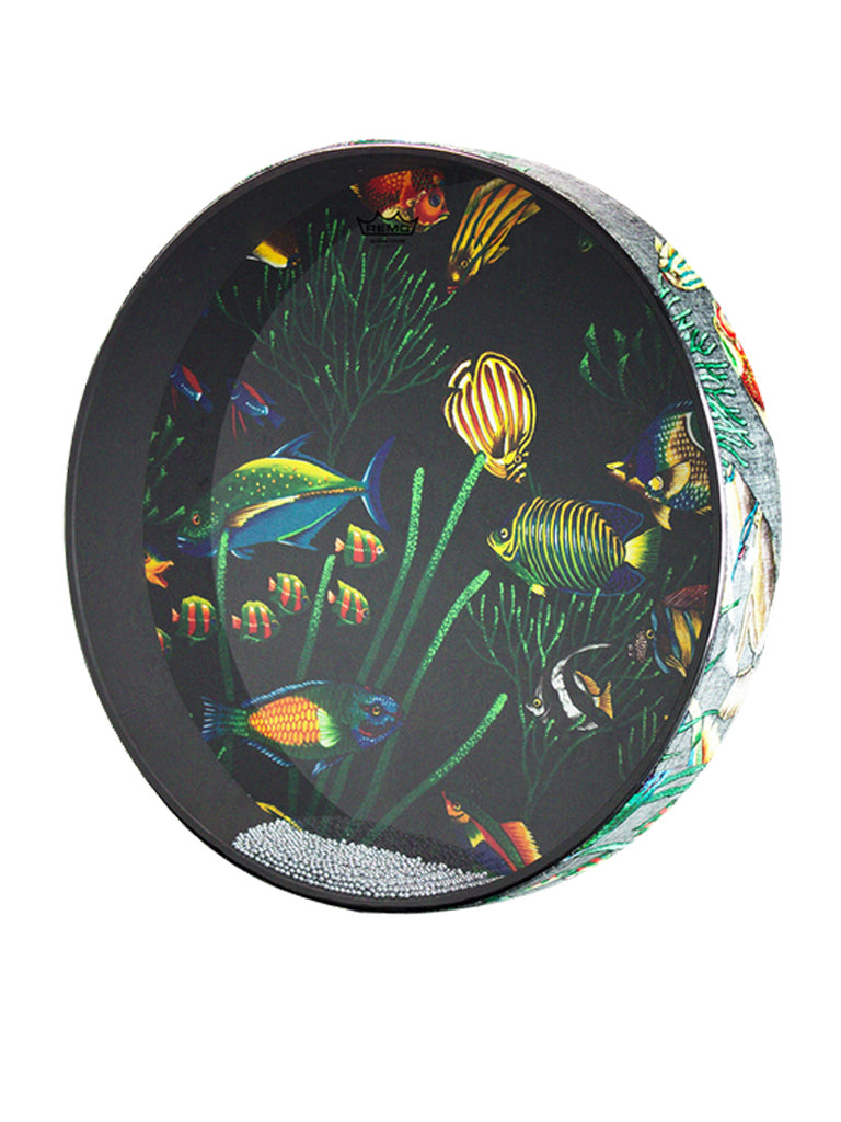 Remo 22 Inch Fish Graphic Ocean Drum