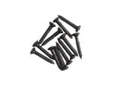 UniPart Fixed Bridge Screws Black 12 Pack