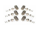 Grover 3-a-side Vintage Style Nickel Machine Heads