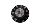 Volume Control Knob Japanese Black Electric Guitar