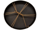 Remo E1-1316-BE 16 Inch Bahia Buffalo Drum Black Earth