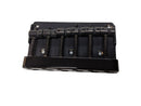 Black 6 String Bass Bridge