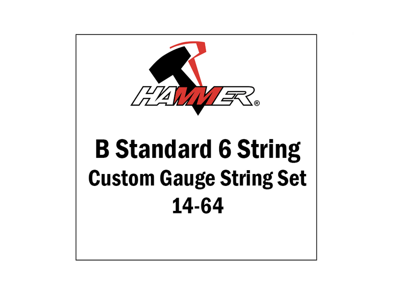 Hammer B Standard Custom Six String Set