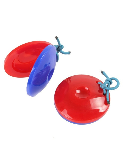 MMC Plastic Castanets Red & Blue