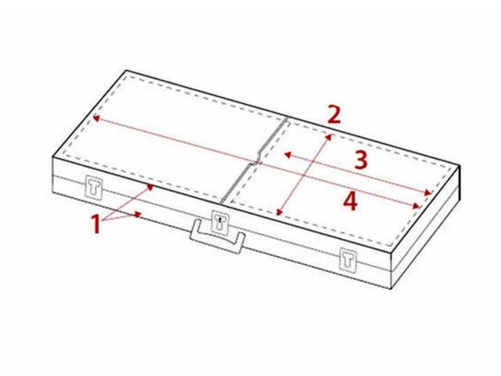 V-Case Deluxe Rectangle SC/TC Style Case