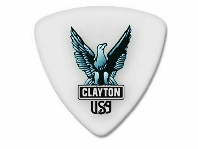 Clayton 12 Pick Pack Rounded Triangle Acetal Polymer 0.80mm