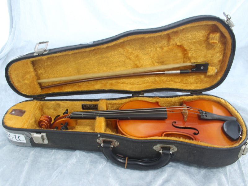 Suzuki No. 300 Violin 1/8 Size 1984 Natural