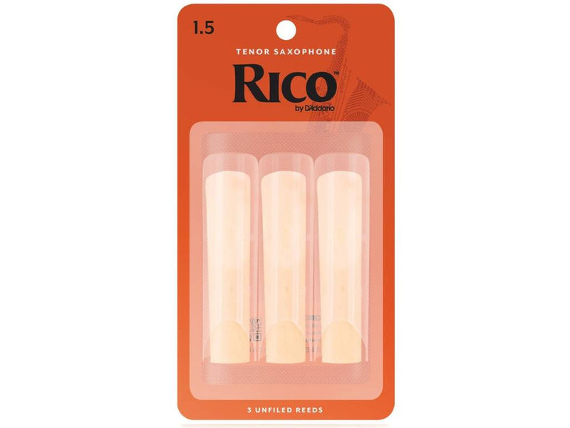 Rico Tenor Saxophone Reeds Size 1.5 Triple Pack