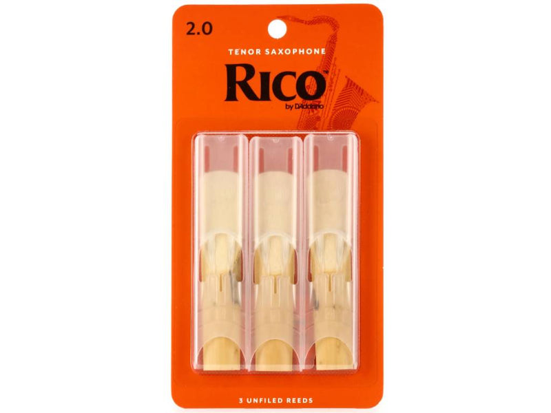 Rico Tenor Saxophone Reeds Size 2 Triple Pack