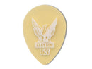 Clayton Gold 12 Pick Pack Small Teardrop Ultem Polymer 0.72mm